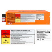 CREABEST 3000W Wechselrichter 12V auf 230V Reiner Sinus für Wohnmobil, Solaranlagen, Off Grid mit FI-Schalter, Ladegerät 100A & 2x Wechselrichterkabel 50 mm²