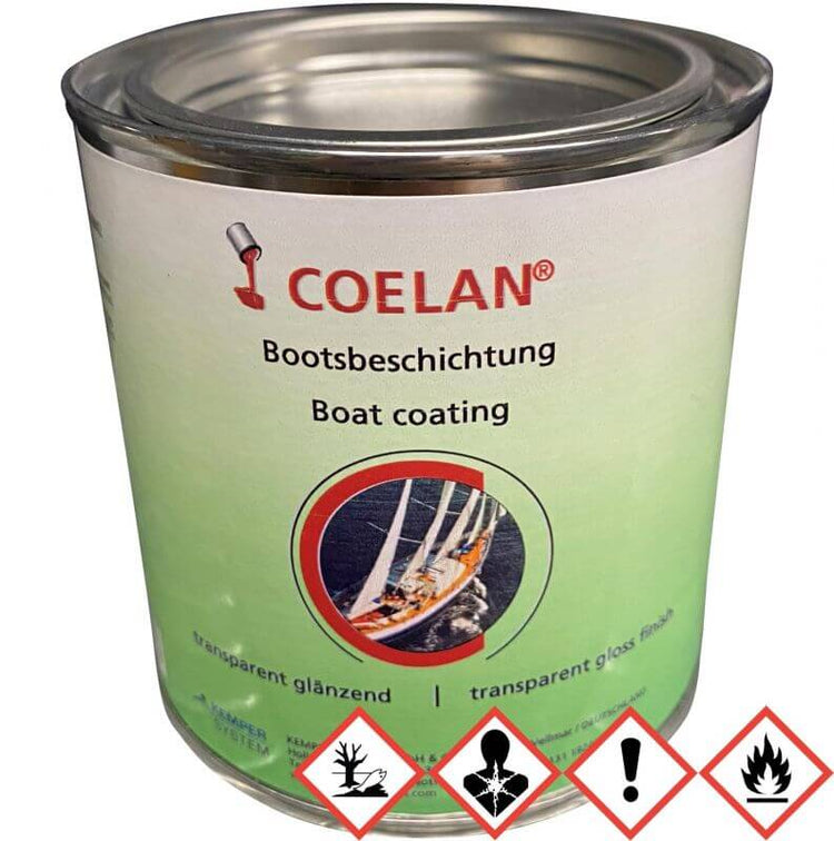 Bootsbeschichtung transparent