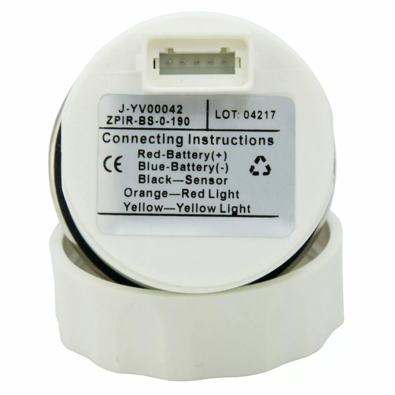 KUS Trimmanzeige schwarz mit Edelstahllünette