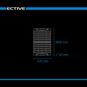 ECTIVE MSP SunDock faltbares Solarmodul in praktischer Tasche