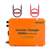 CREABEST 2000W Wechselrichter 12V auf 230V Reiner Sinus