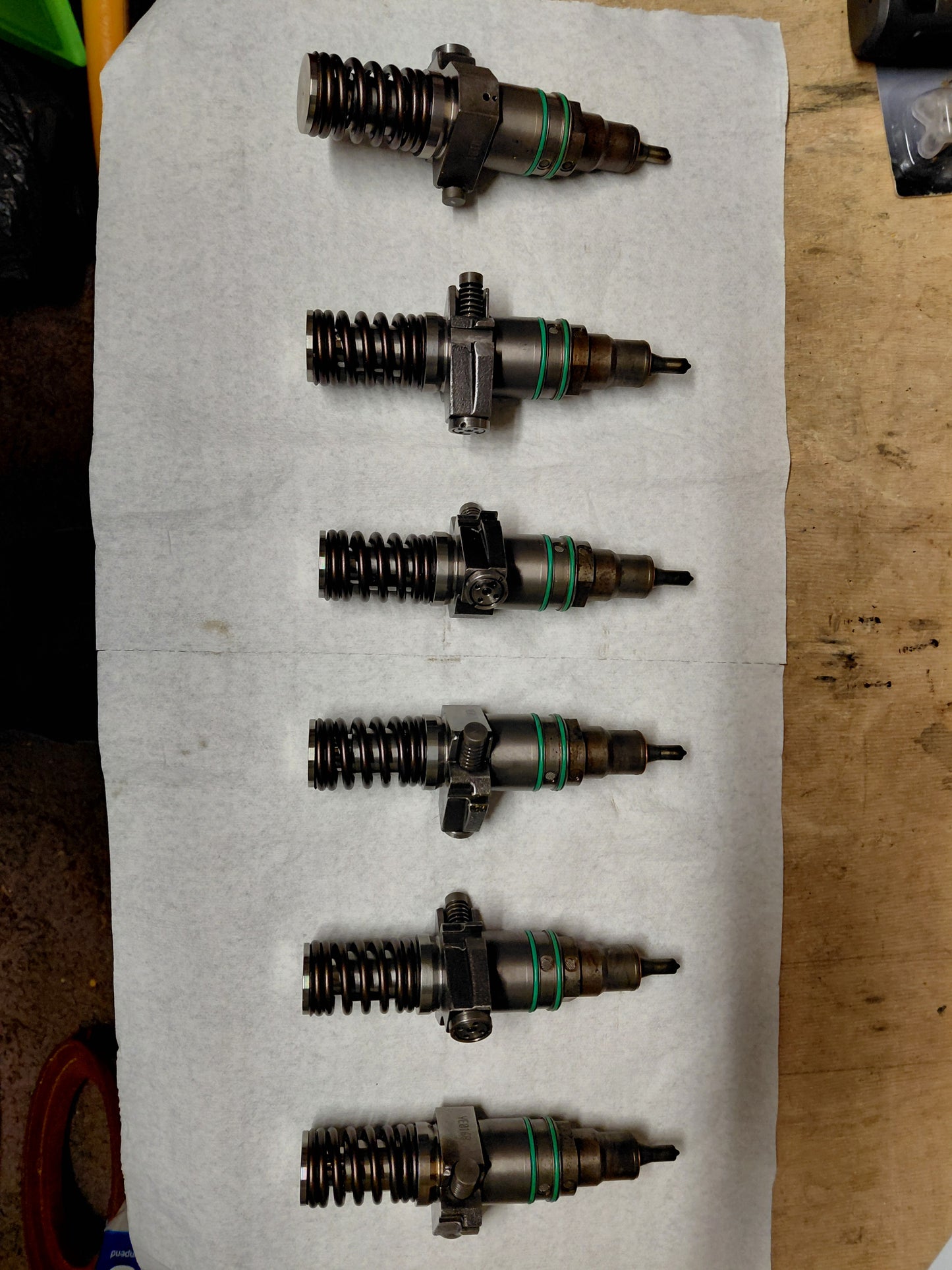 Steyr Diesel Marine 6 Einpritzdüsen 2176557/0 Z002030-7 Typ 557/0