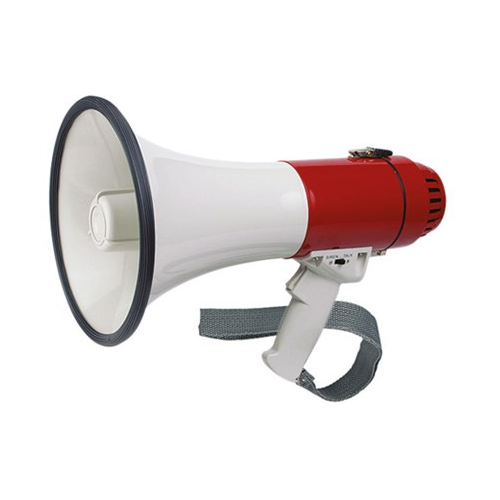 Megaphone mit Sirene