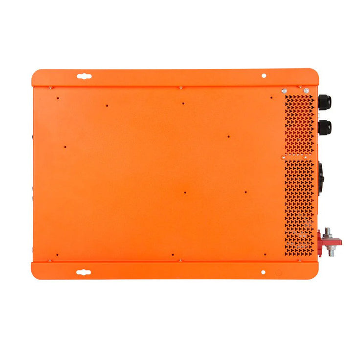 CREABEST 3000W Wechselrichter 12V auf 230V Reiner Sinus für Wohnmobil, Solaranlagen, Off Grid mit FI-Schalter, Ladegerät 100A & 2x Wechselrichterkabel 50 mm²