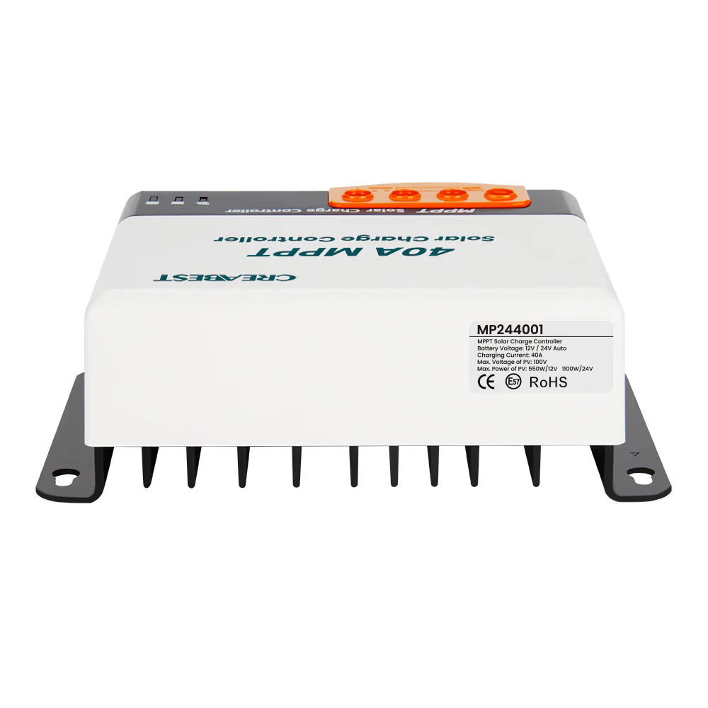 CREABEST Solar laderegler MPPT 40A mit Bluetooth