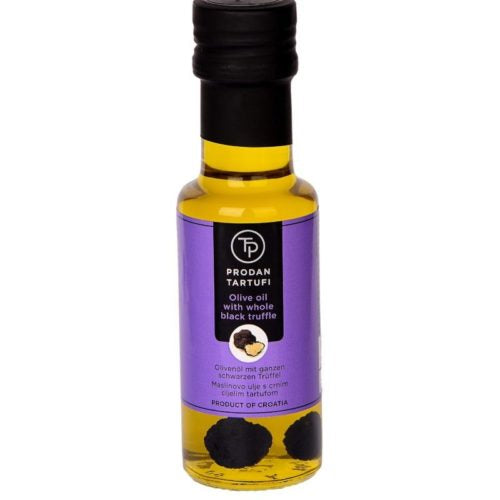 Truffle oil | Olive oil with whole black truffle