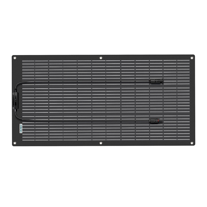 CREABEST Flexible Solar Panel 100W per Camping Wohnmobil Wohnwagen Solaranlage für Boote