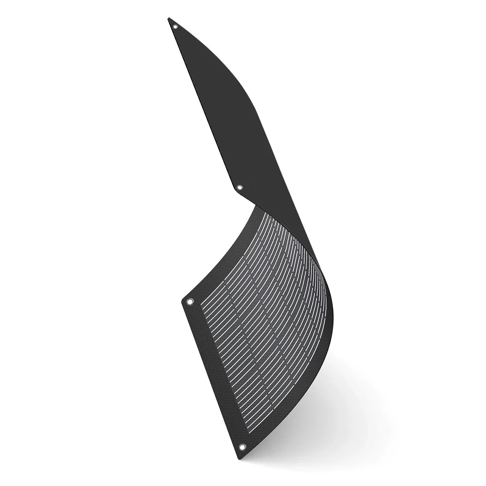 CREABEST Flexible Solar Panel 100W per Camping Wohnmobil Wohnwagen Solaranlage für Boote