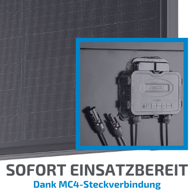 ECTIVE SSP Black Schindel Monokristallin Solarmodul