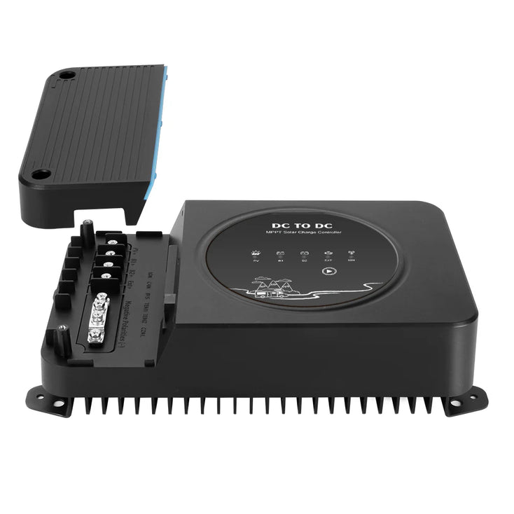 Solar Laderegler MPPT 12V/24V 30A mit DC-DC Ladegerät / Ladebooster für Wohnmobil with Bluetooth
