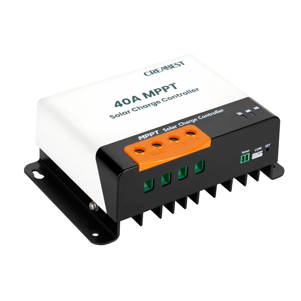CREABEST Solar laderegler MPPT 40A mit Bluetooth