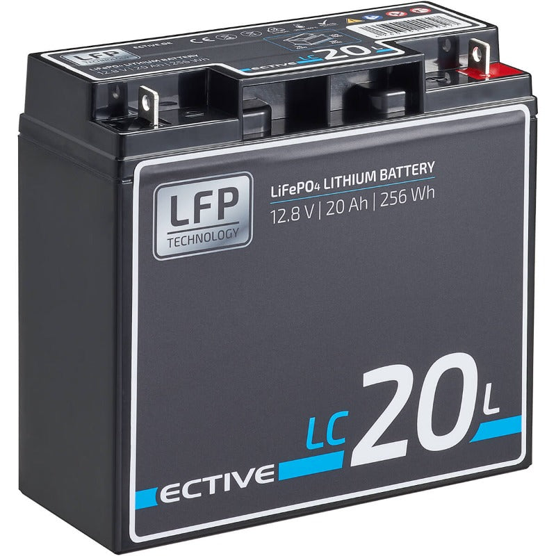 ECTIVE LC 12V LiFePO4 Lithium Versorgungsbatterie