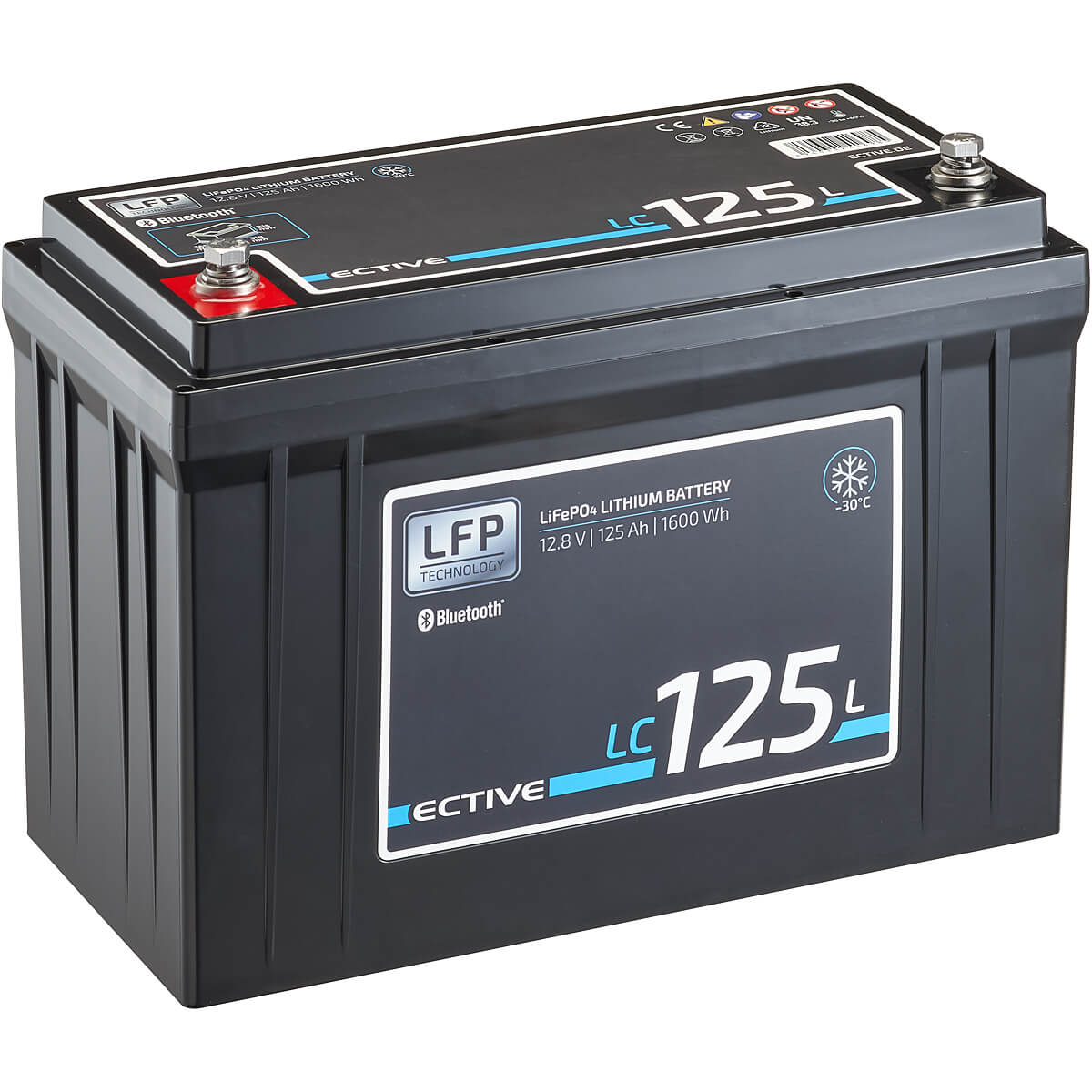 ECTIVE LC LT 12V LiFePO4 Lithium Versorgungsbatterie Exklusiv