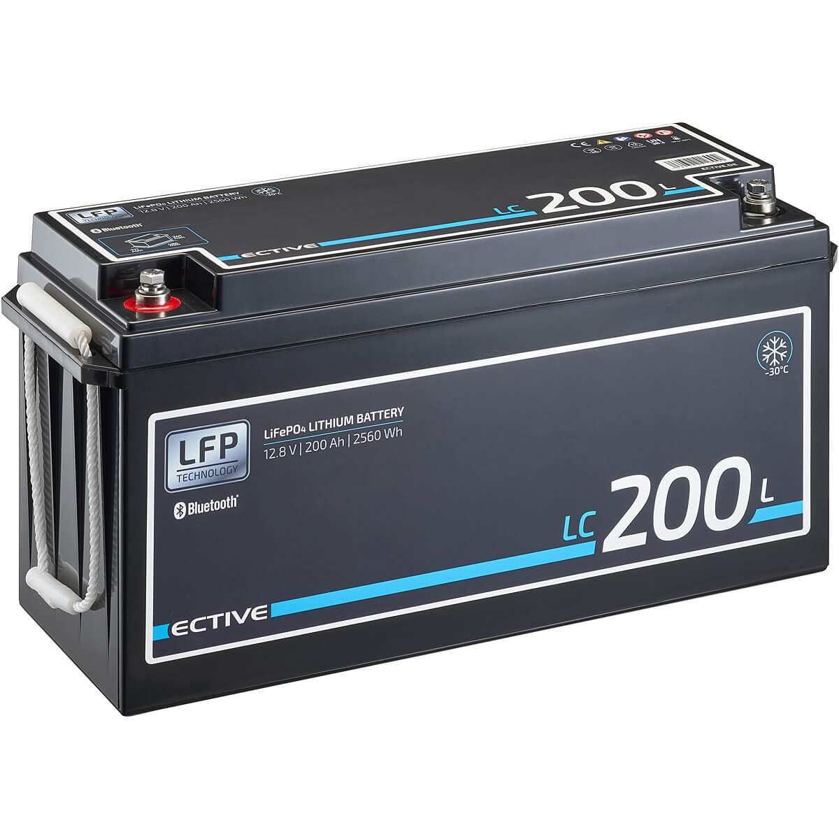 ECTIVE LC LT 12V LiFePO4 Lithium Versorgungsbatterie Exklusiv