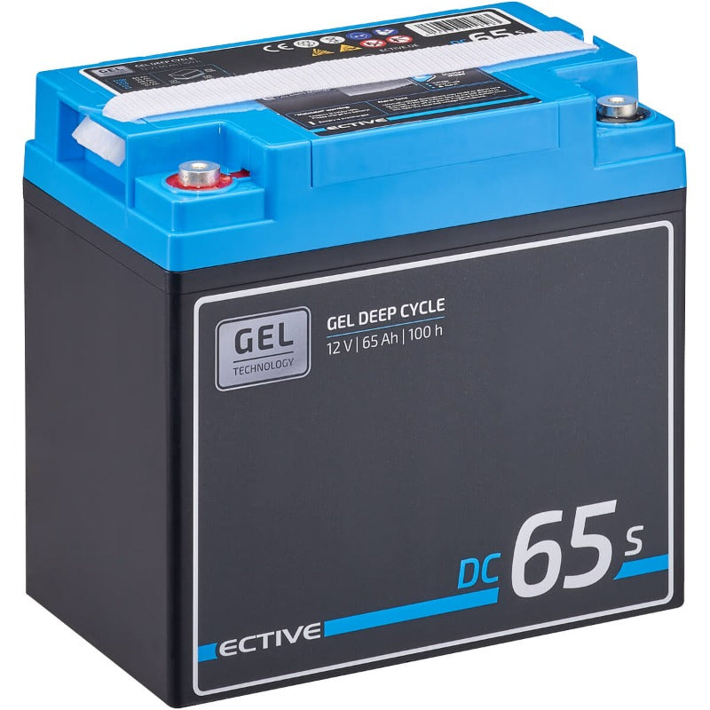 ECTIVE DC S GEL Deep Cycle mit LCD-Anzeige Versorgungsbatterie