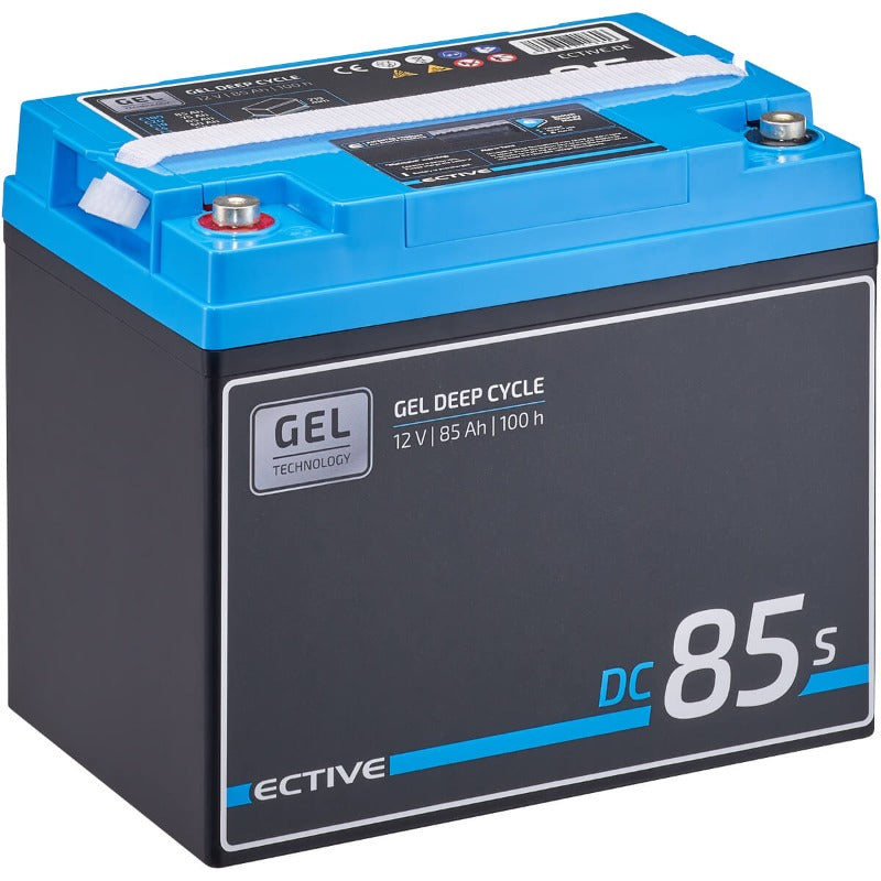 ECTIVE DC S GEL Deep Cycle mit LCD-Anzeige Versorgungsbatterie