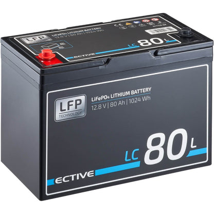 ECTIVE LC 12V LiFePO4 Lithium Versorgungsbatterie