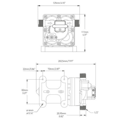 WM Druckmembranpumpe