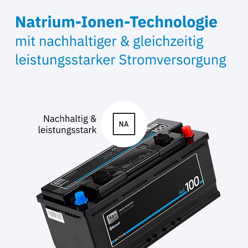 ECTIVE NaC 100 BT 12 V Natrium Versorgungsbatterie 100 Ah