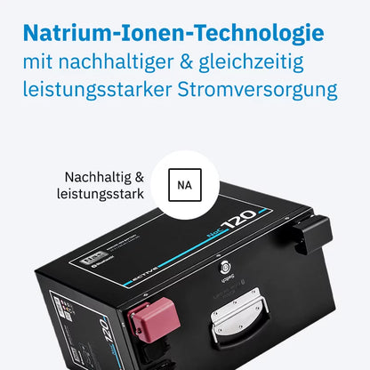 ECTIVE NaC 120 BT 12 V Natrium Moverbatterie 120 Ah