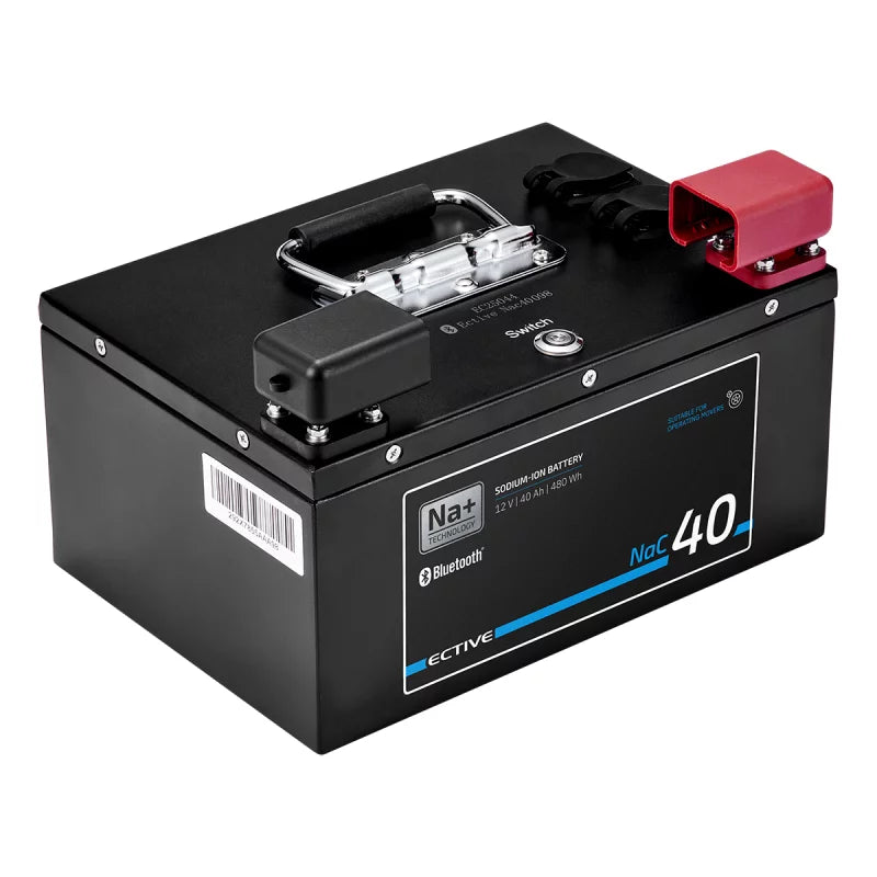 ECTIVE NaC 40 BT 12 V Natrium Moverbatterie 40 Ah