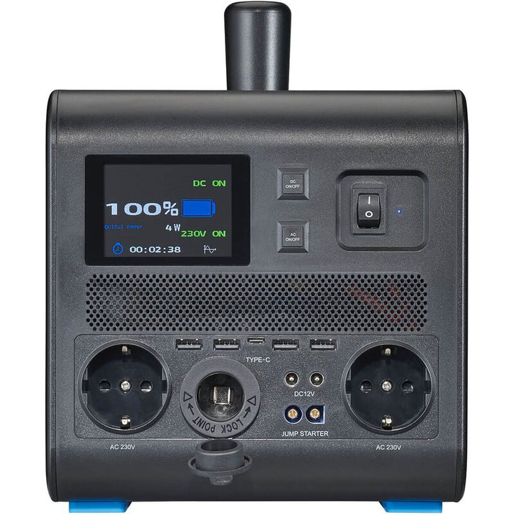 ECTIVE BlackBox Reine Sinuswelle 230V LiFePO4-Lithiumbatterie