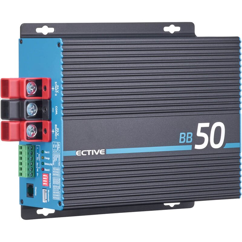 ECTIVE SBB 50 24V auf 24V Ladebooster mit MPPT-Laderegler 50A