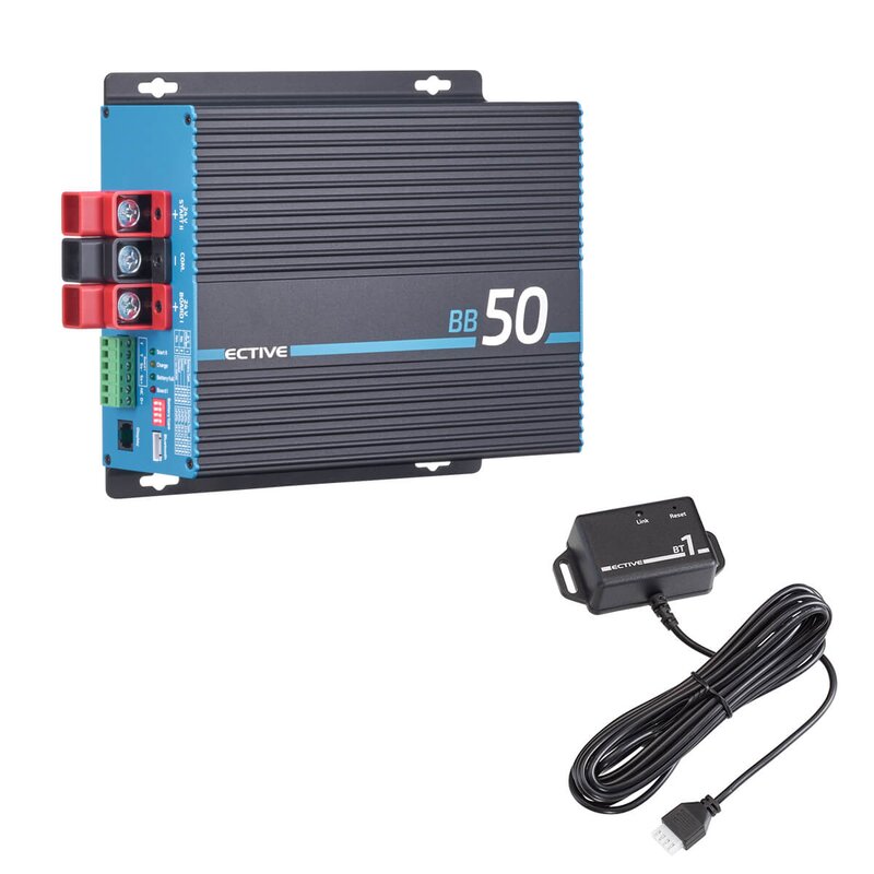 ECTIVE SBB 50 24V auf 24V Ladebooster mit MPPT-Laderegler 50A