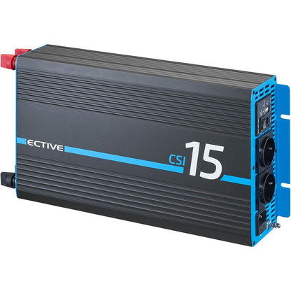 ECTIVE CSI 15 12V Sinus Charger-Inverter 1500W/12V Sinus-Wechselrichter mit Ladegerät und NVS