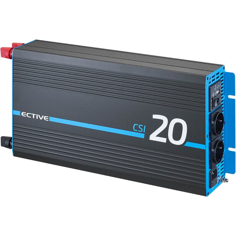 Ective CSI 20 Sinus Charger-Inverter 2000W Sinus-Wechselrichter mit Ladegerät und NVS