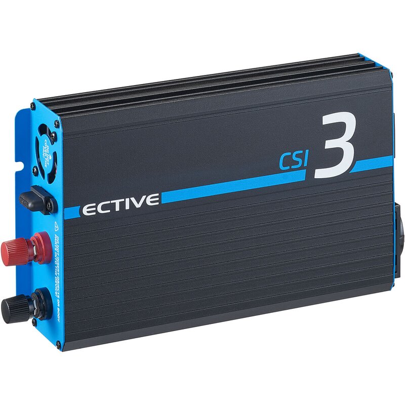 ECTIVE CSI 3 12V Sinus Charger-Inverter 300W/12V Sinus-Wechselrichter mit Ladegerät und NVS