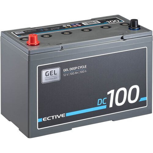 ECTIVE DC GEL Deep Cycle Versorgungsbatterie