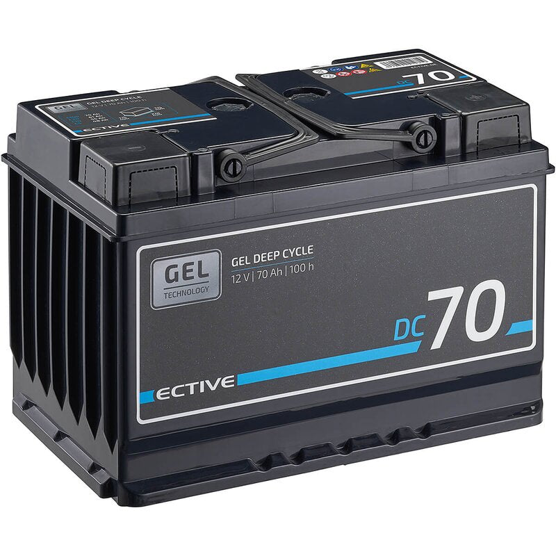 ECTIVE DC GEL Deep Cycle Versorgungsbatterie