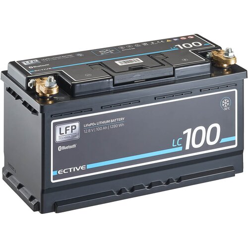 ECTIVE LC LT 12V LiFePO4 Lithium Versorgungsbatterie Exklusiv