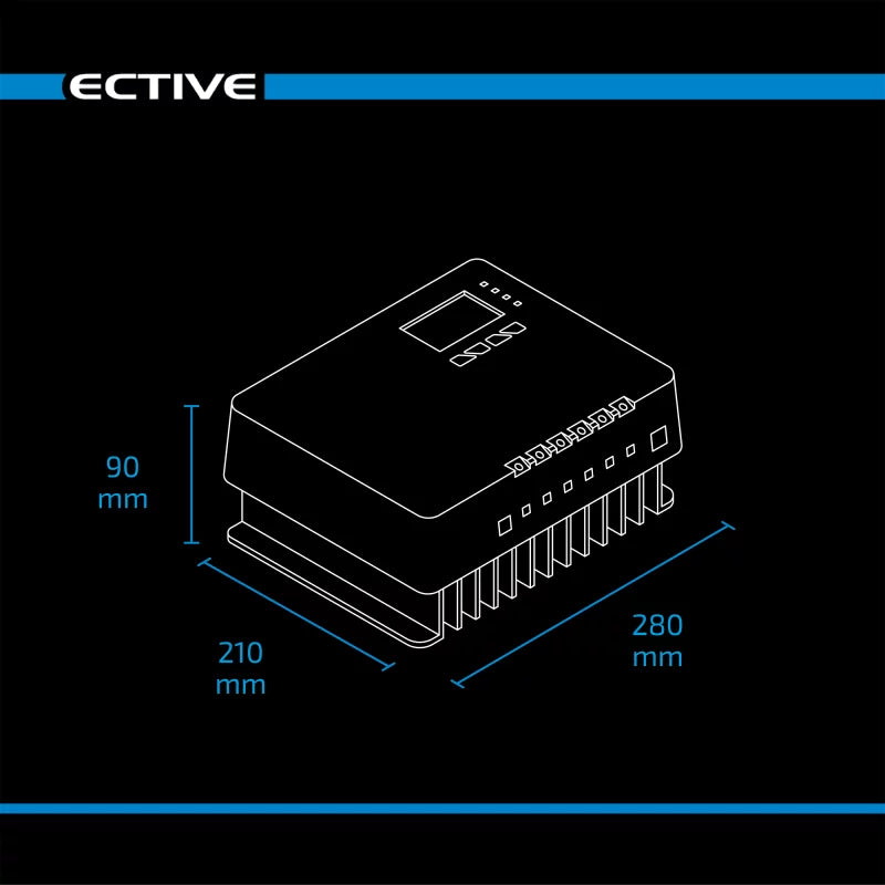 ECTIVE SC Pro MPPT Solar-Laderegler 12V/24V