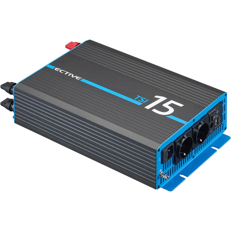 ECTIVE TSI15 Sinus-Inverter 1500W/12V Sinus-Wechselrichter mit NVS