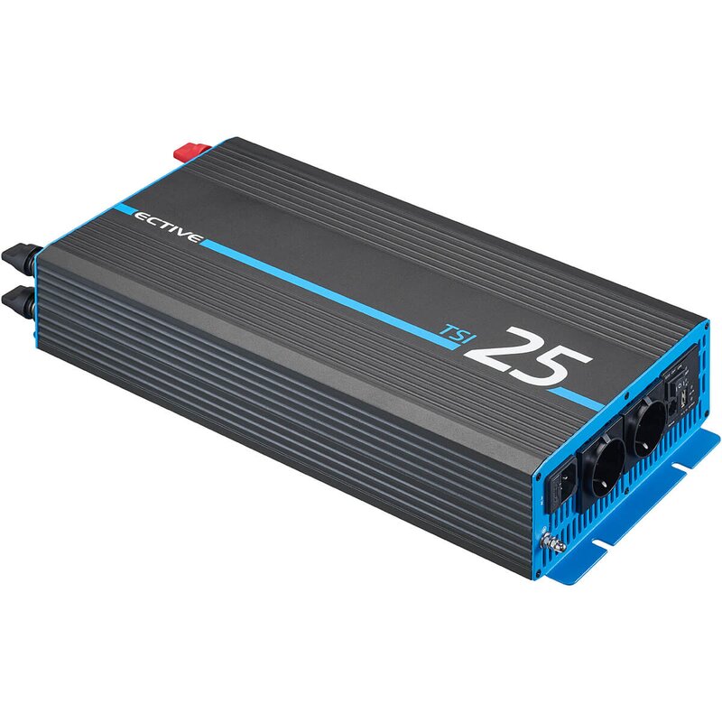 ECTIVE TSI 25 2500W/12V Sinus-Wechselrichter mit NVS- und USV-Funktion