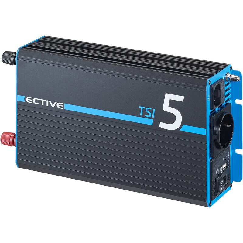 ECTIVE TSI 5 500W/12V Sinus-Wechselrichter mit NVS- und USV-Funktion