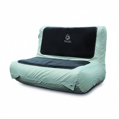 Schlauchbootsitz aufblasbar deluxe 82cm bis 94 cm