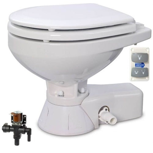 Toilette mit Elektropumpe Tank Compact