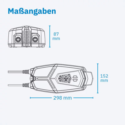 ECTIVE Multiload 24s 24A 12/24V 9-Stufen Batterieladegerät mit Netzteilfunktion