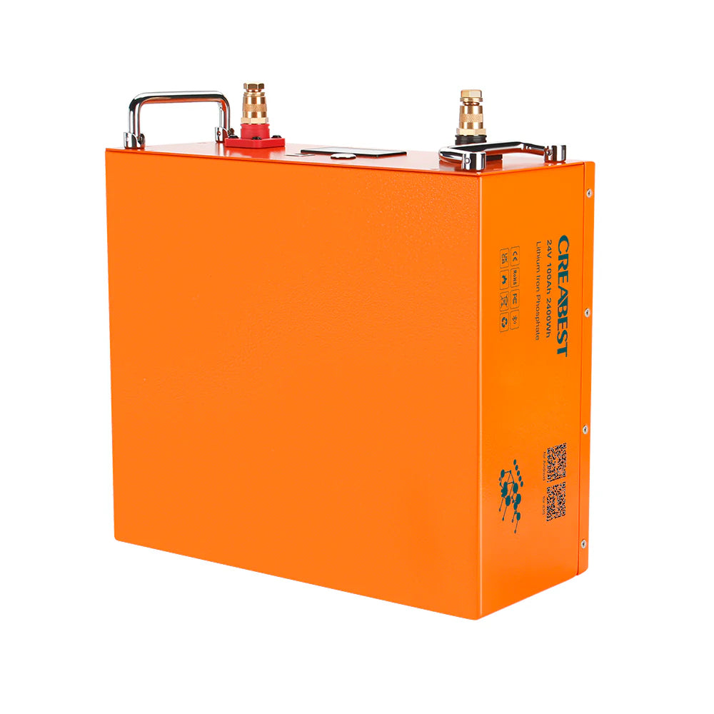 LiFePO4 Akku 24V 100Ah für Wohnmobil, Solaranlagen, Marine, Off-Grid mit Bluetooth (USt-befreit nach §12 Abs.3 Nr. 1 S.1 UStG) Deutschland