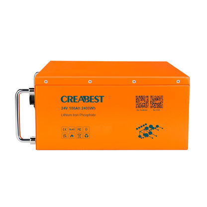 LiFePO4 Akku 24V 100Ah für Wohnmobil, Solaranlagen, Marine, Off-Grid mit Bluetooth (USt-befreit nach §12 Abs.3 Nr. 1 S.1 UStG) Deutschland