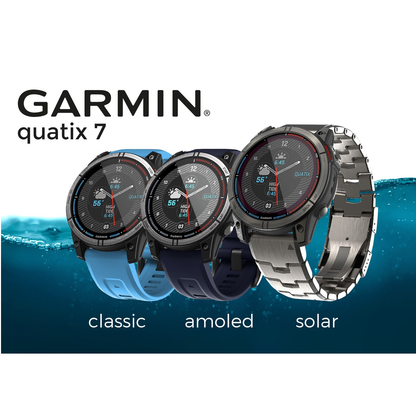 Quatix 7 Solar Titan + Gratis Bluechart G3 Regular Karte