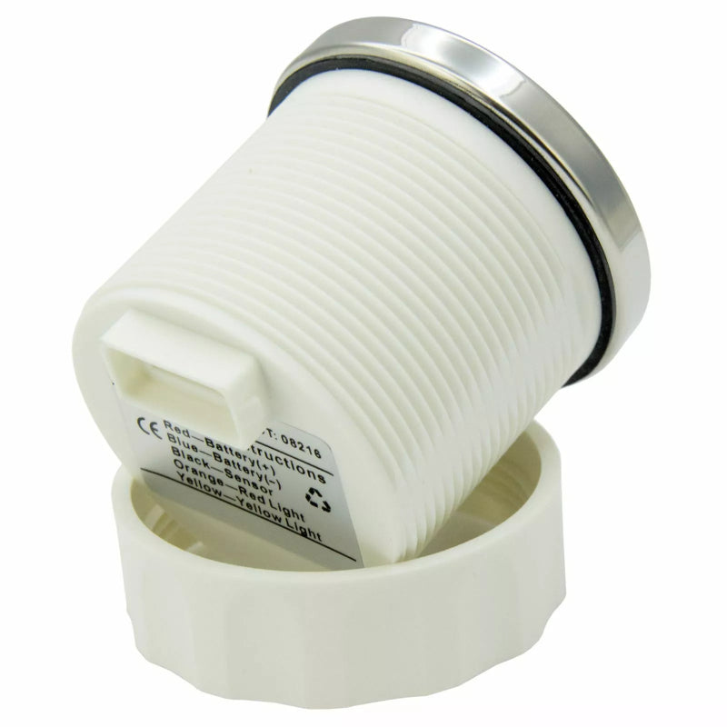 KUS Trimmanzeige schwarz mit Edelstahllünette