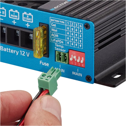 ECTIVE DSC MPPT Dual Solar-Laderegler für zwei 12V Batterien