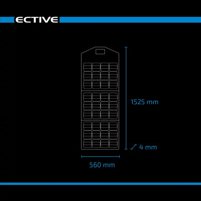 ECTIVE MSP SunWallet faltbares Solarmodul Solartasche