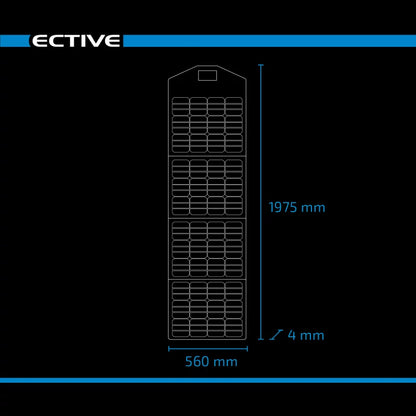 ECTIVE MSP SunWallet faltbares Solarmodul Solartasche