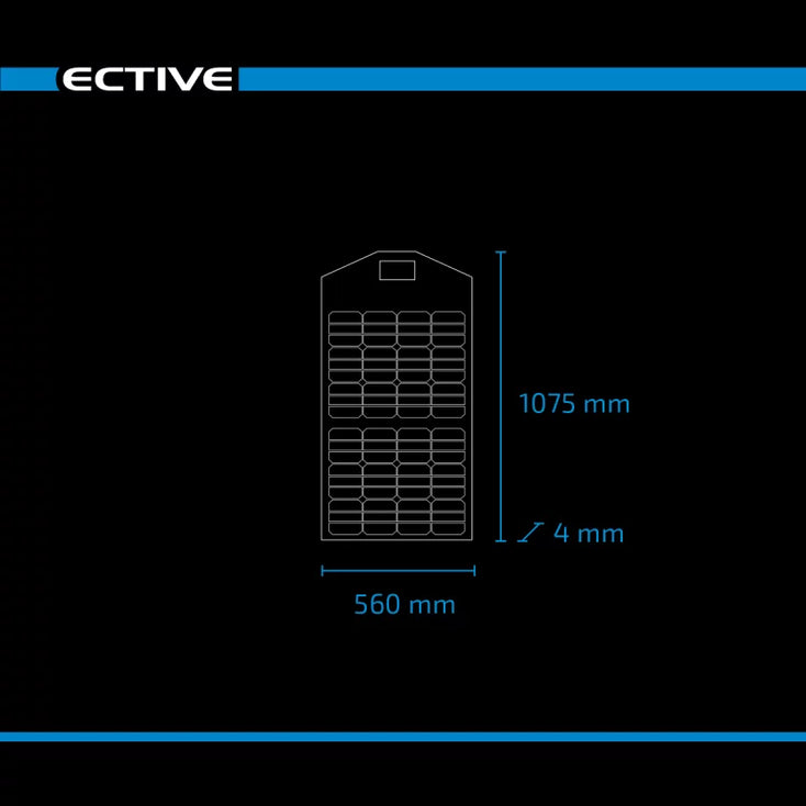 ECTIVE MSP SunWallet faltbares Solarmodul Solartasche