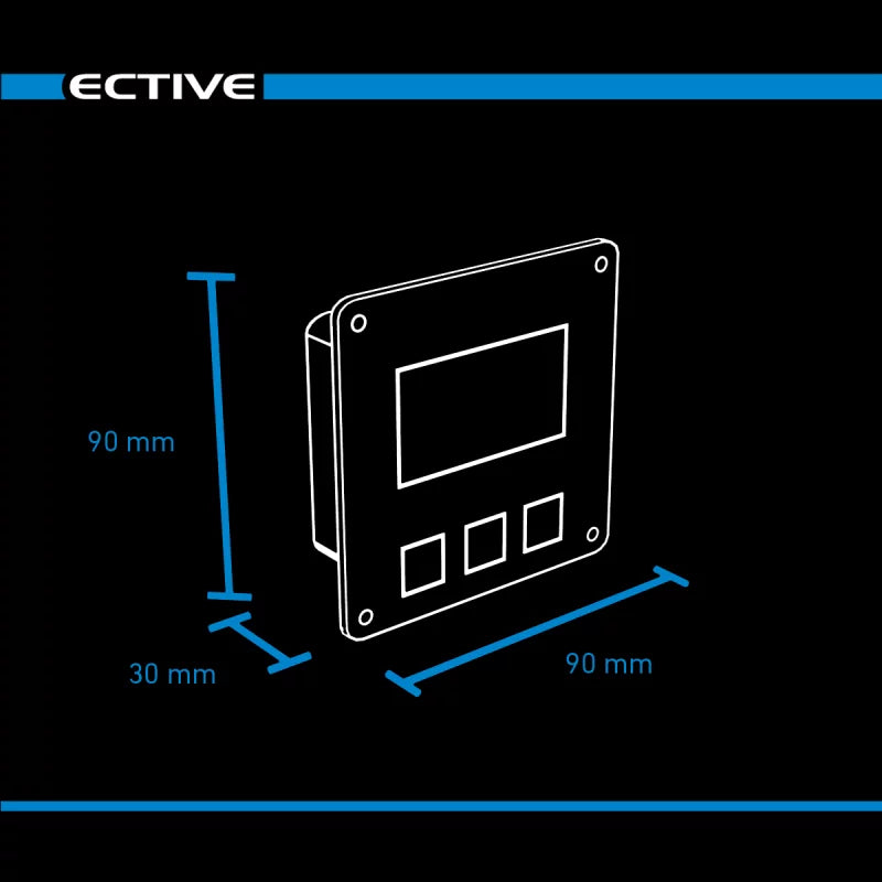 ECTIVE CM1-SM1 Charge Monitor / Bluetooth Dongle für Ladebooster